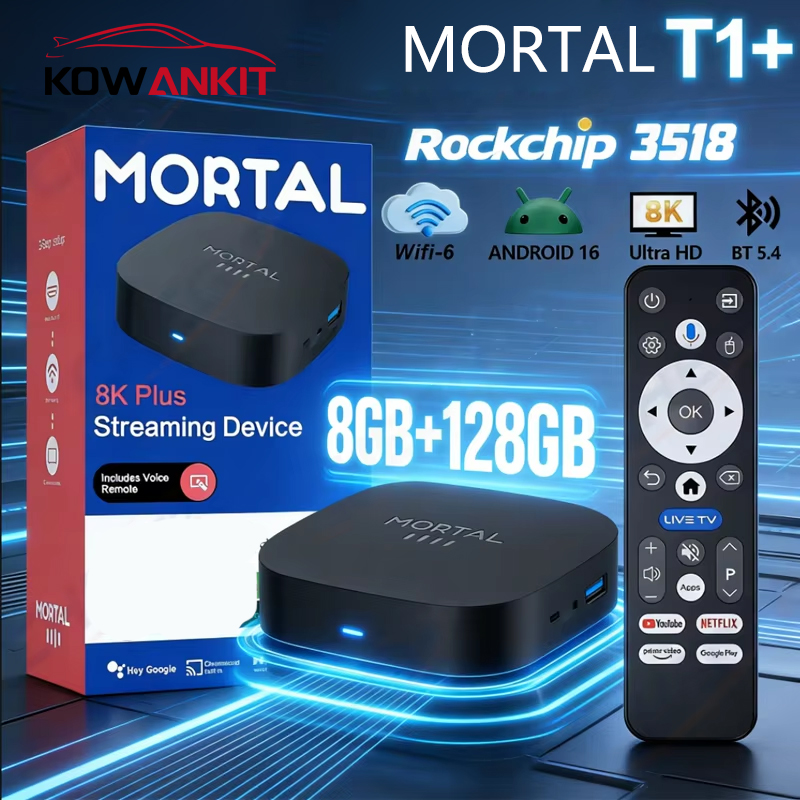 Ddr3 8Gb - 2026 Novo Android TV Box T1+