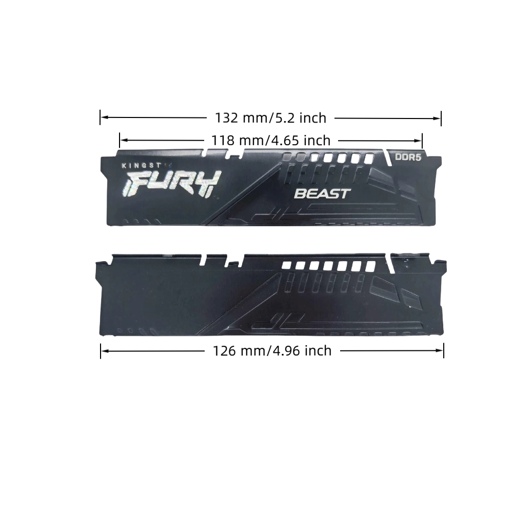 Ddr4 Desktop Ram - TISHRIC 10 Peças Dissipador de Calor