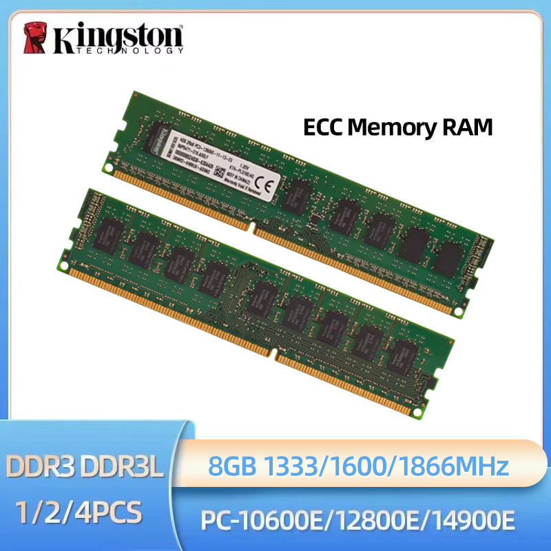Ecc Ram Server - Memória RAM Kingston ECC 8GB DDR3