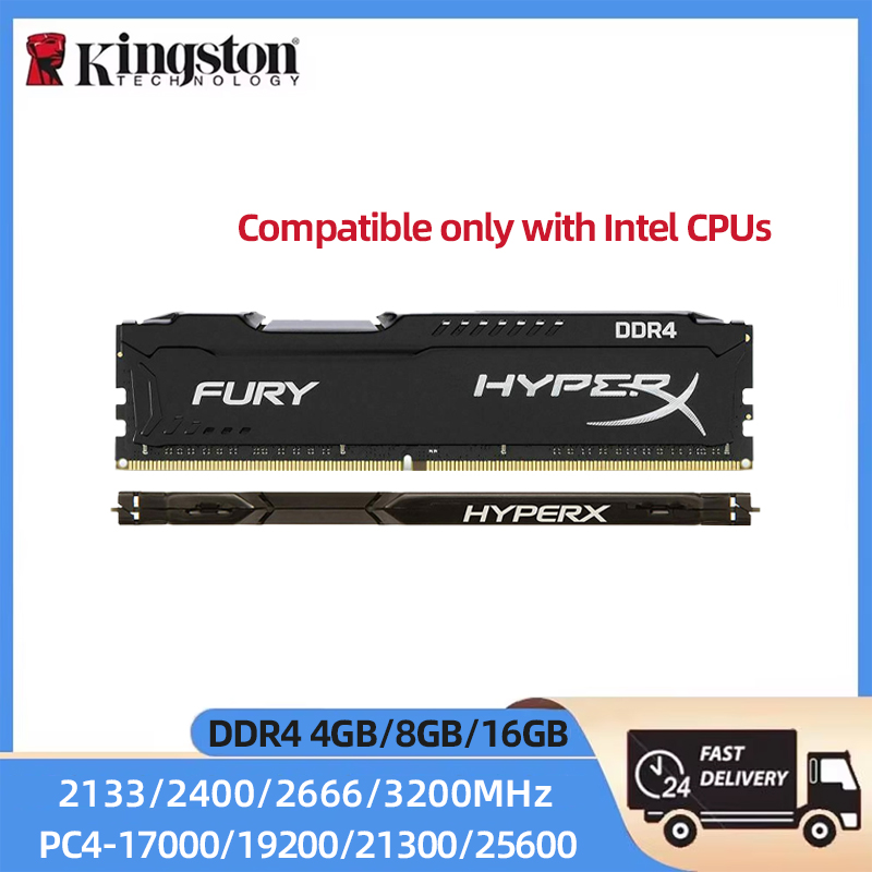 Server Memory Ddr4 - Memória RAM HyperX Fury DDR4 4GB