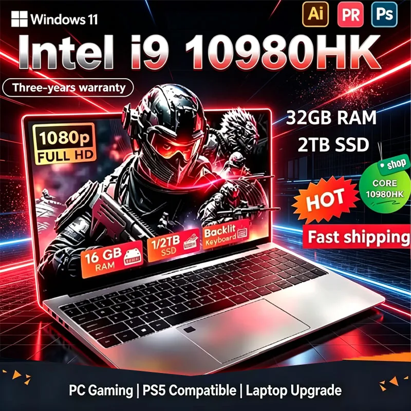 Ddr4 16Gb - Novo Lançamento Laptop Gamer 14.1 I9