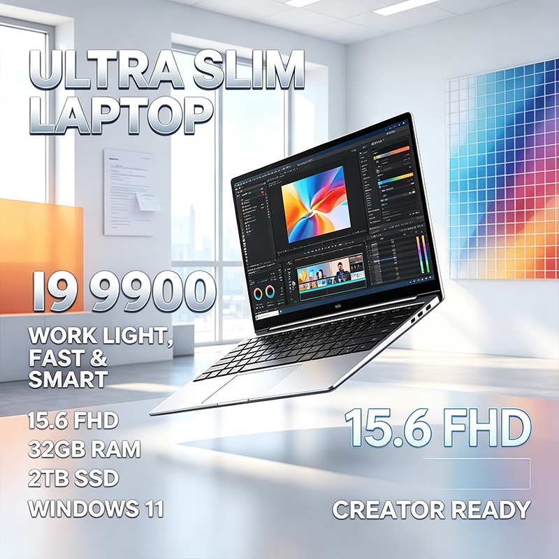 Ddr4 32Gb - Notebook Ultra Fino de 15,6 Polegadas