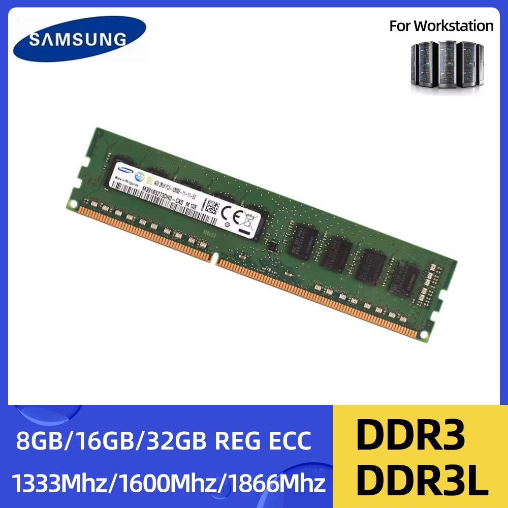 Ecc Ram Server - Memória RAM ECC Samsung DDR3L DDR3