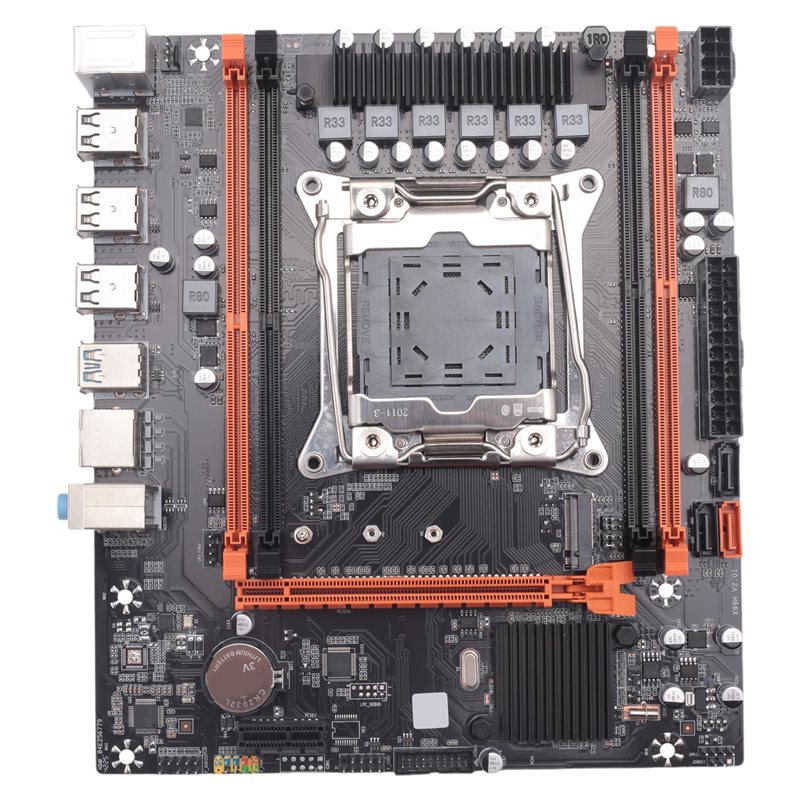 Ecc Ram Server - Placa-mãe QWE-X99 B85 LGA2011-3 4X DDR4