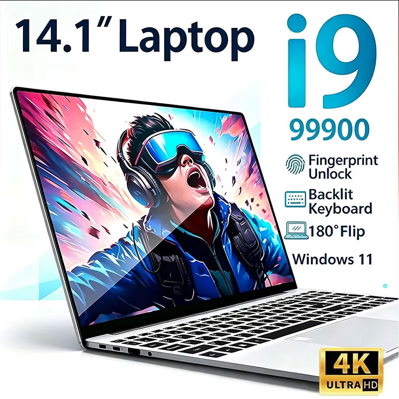 Ddr4 32Gb - Computador Portátil 14.1' Intel Core i9-9900