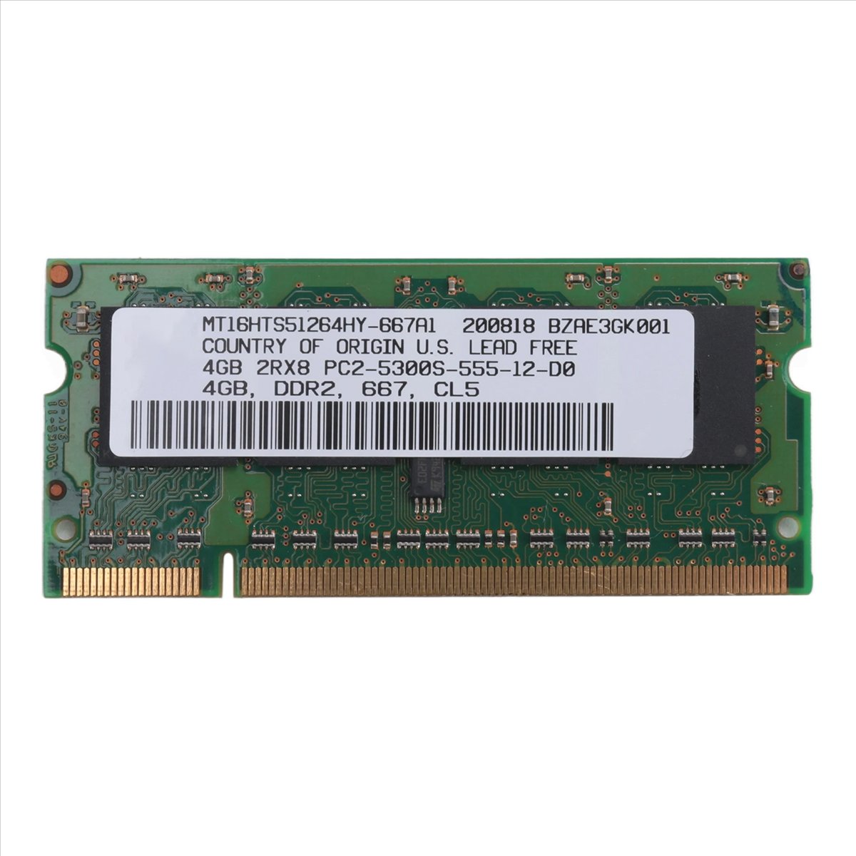 Memória RAM ABAN DDR2 4GB para - Ddr2 Ram avaliação e preço