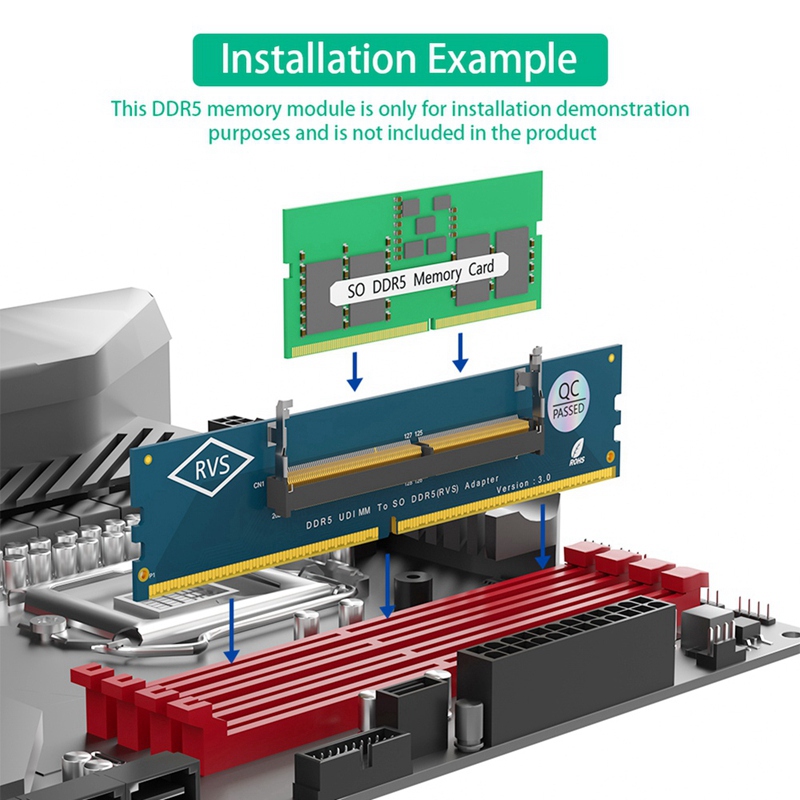 Adaptador de Memória DDR5 para - Ram Memory Module avaliação e preço
