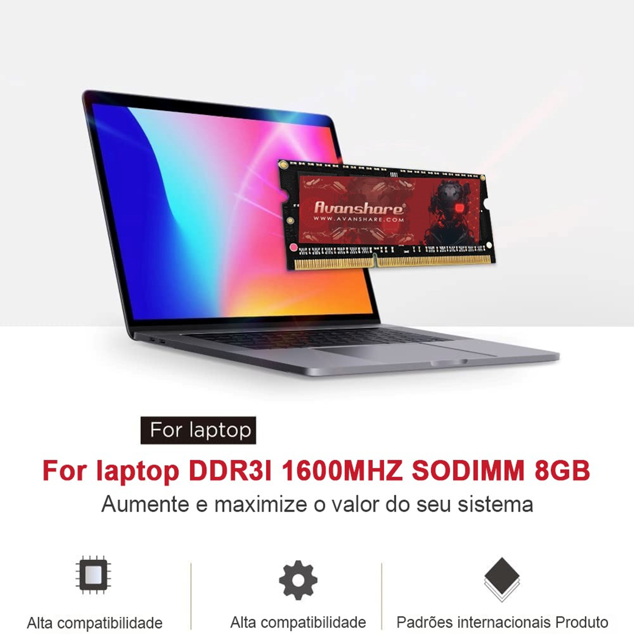 Memória RAM Avanshare DDR5 DDR - Ddr4 3200 16Gb avaliação e preço