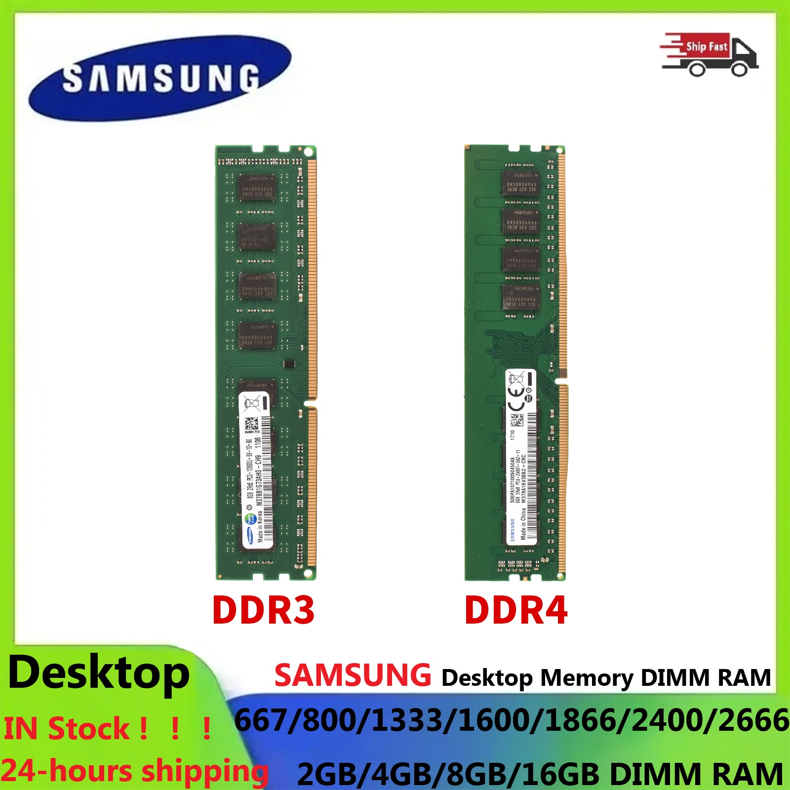 Memória RAM SAMSUNG para Deskt - Server Memory Ddr4 avaliação e preço