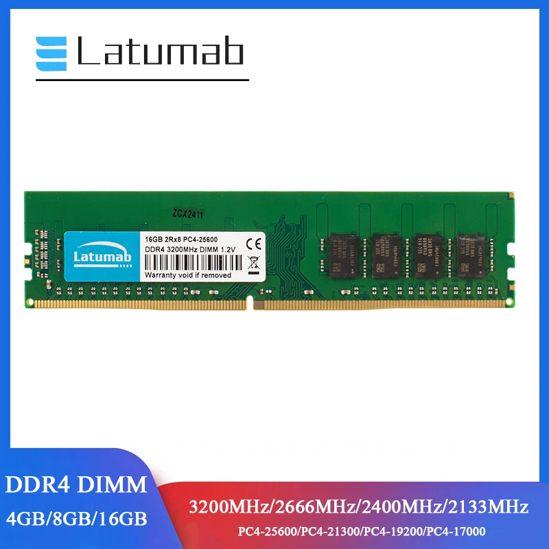 Latumab ram ddr4 desktop memor - Server Memory Ddr4 avaliação e preço