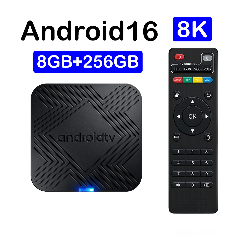Smart TV Box T9 8K Android 16  - Ddr3 8Gb avaliação e preço