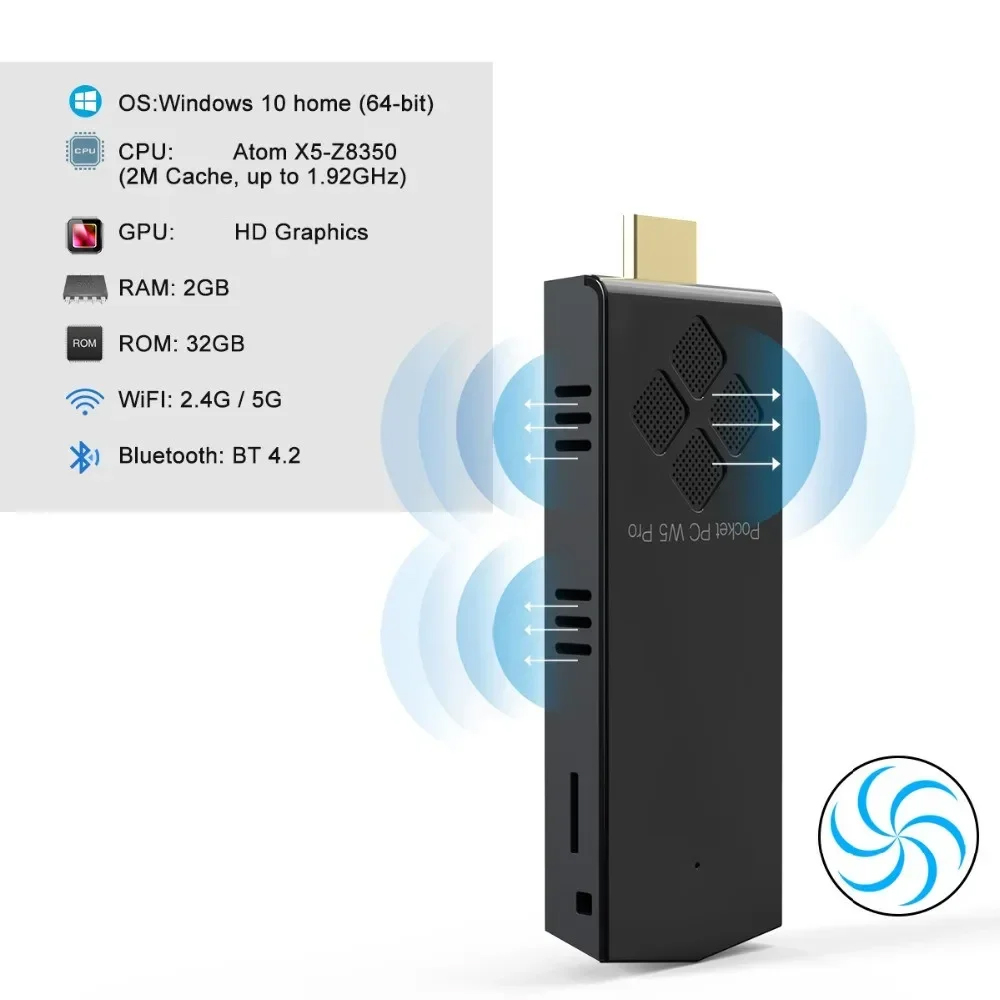 Mini PC T5/W5 PRO com Windows  - Ram Memory Module avaliação e preço