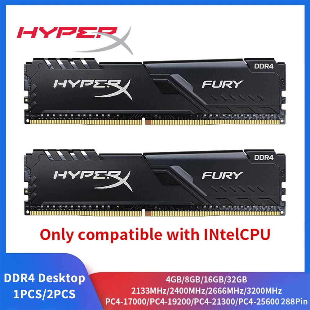 HyperX Fury Memoria DDR4 8GB 1 - Server Memory Ddr4 avaliação e preço