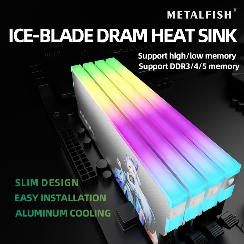 METALFISH DRAM Dissipador de c - Ram Memory Module avaliação e preço