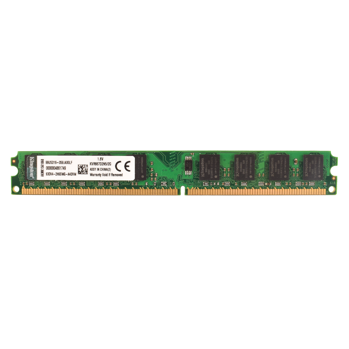 Kingston memória ram ddr2 2gb  - Ddr2 Ram avaliação e preço
