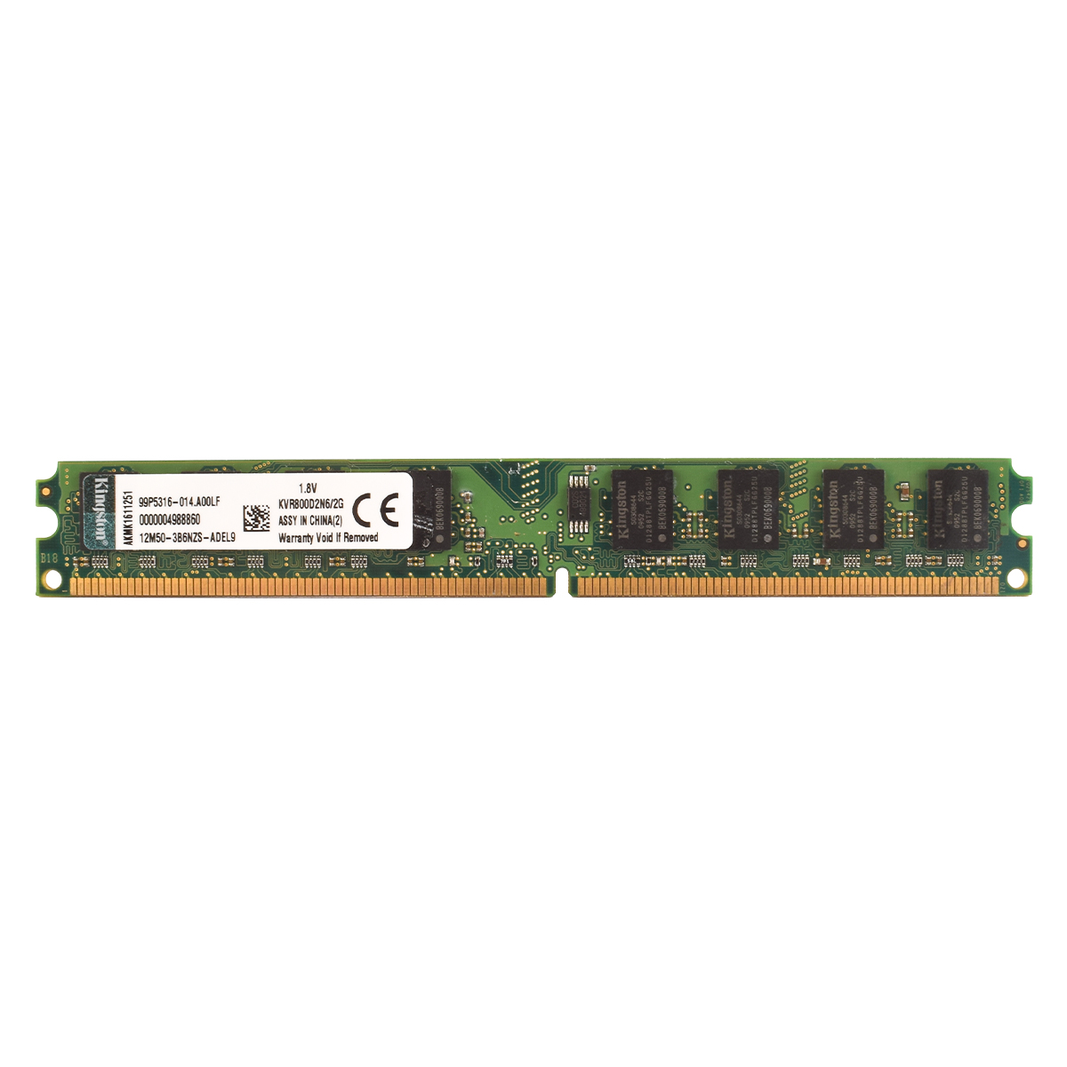 Kingston memória ram ddr2 2gb  - Ddr2 Ram avaliação e preço