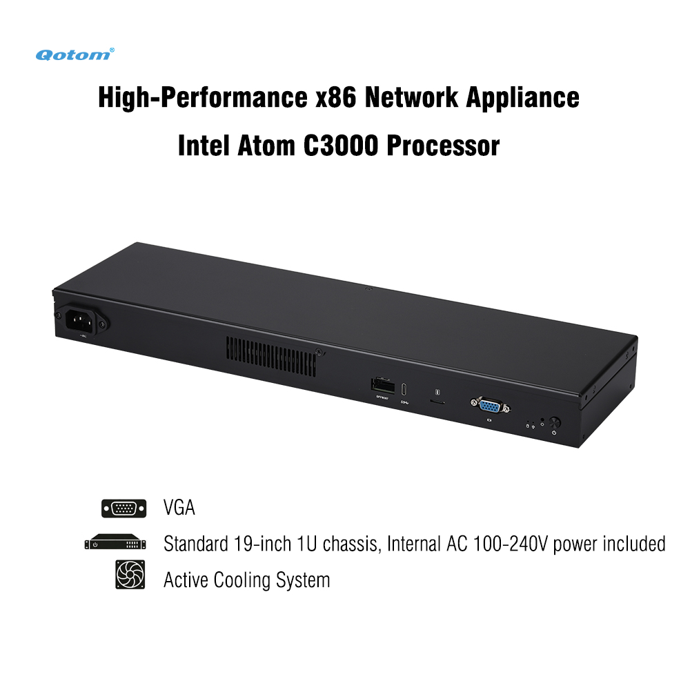 Q20300G9 1U Rack - CPU Atom C3 - Ddr4 Desktop Ram avaliação e preço